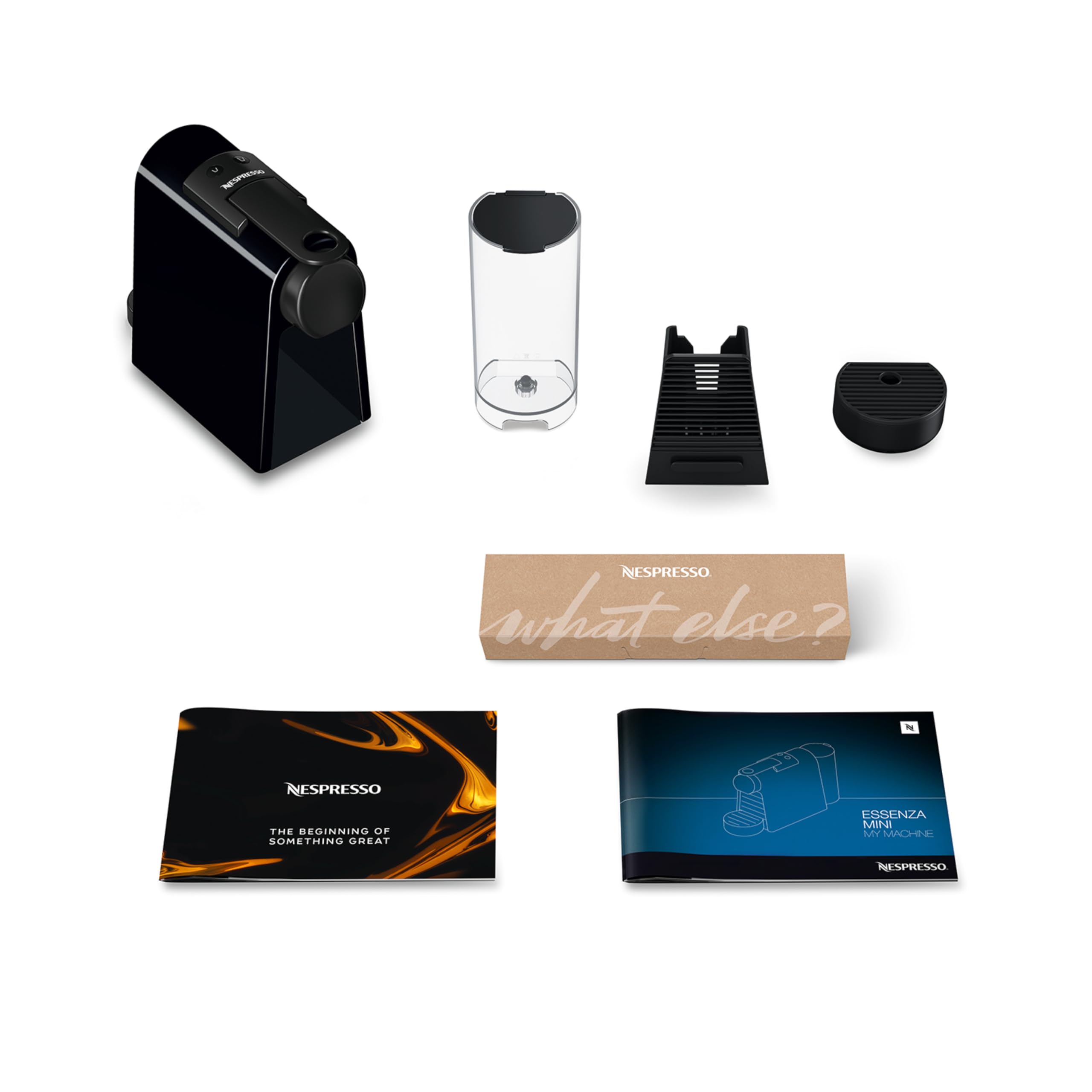Essenza Mini EN85.B – Kapselmaschine, 19 Bar, Schwarz