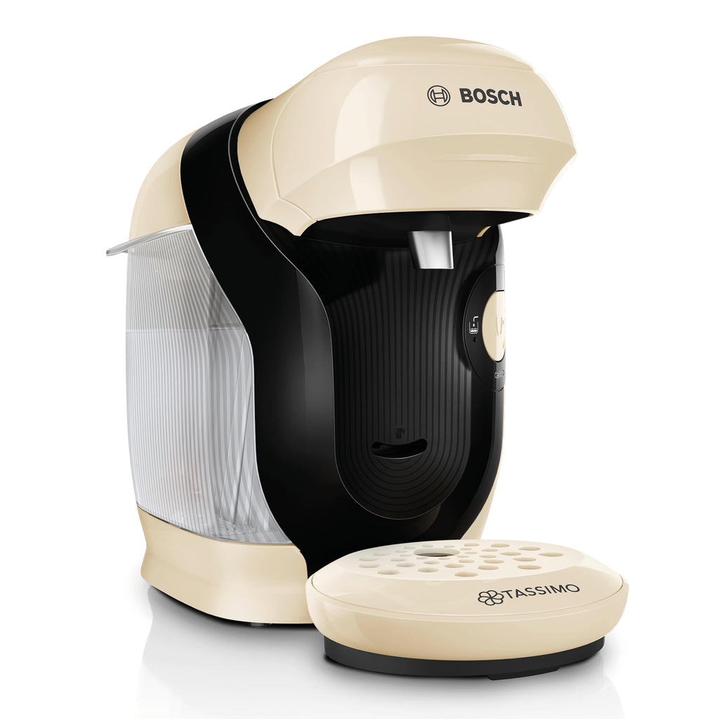 Tassimo Style TAS1107 – Kapselmaschine, über 70 Getränke, INTELLIBREW™, 1400W, Creme